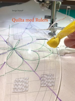 cover image of Quilta med Rulers